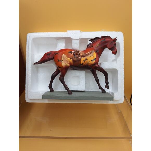 The Trail Of Painted Ponies THE MAGICIAN Figurine. Artist: Anderson Kee. 2006. - Picture 11 of 11